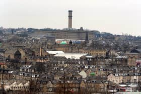 The skyline of Bradford, where one child in three is classified as persistently absent.