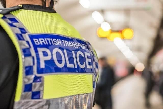 British Transport Police said the officer has been found guilty of gross misconduct