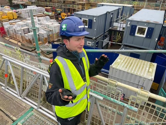 The City of York Council’s housing development manager Adam Harper.