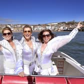 Mamma Mia! Dynamos out on Scarborough's South Bay.