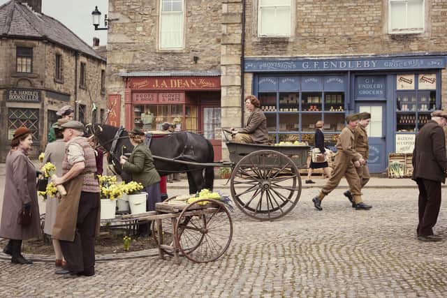 Darrowby dressed  as Grassington, featuring Mark Atkinson horses in series four. Filming would be expected to return there in early spring, if a fifth series gets the green light. Channel 5/Playground/PBS