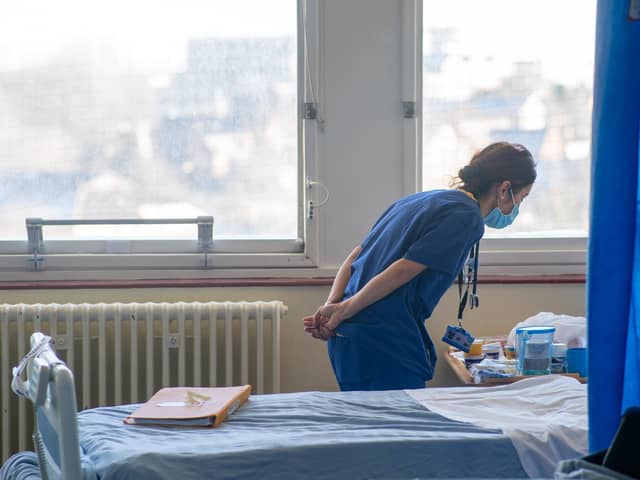 'Imagine the NHS not being able to use its levy payments to train a nurse simply because the individual had a history degree or was aged over 24'. PIC: Jeff Moore/PA Wire