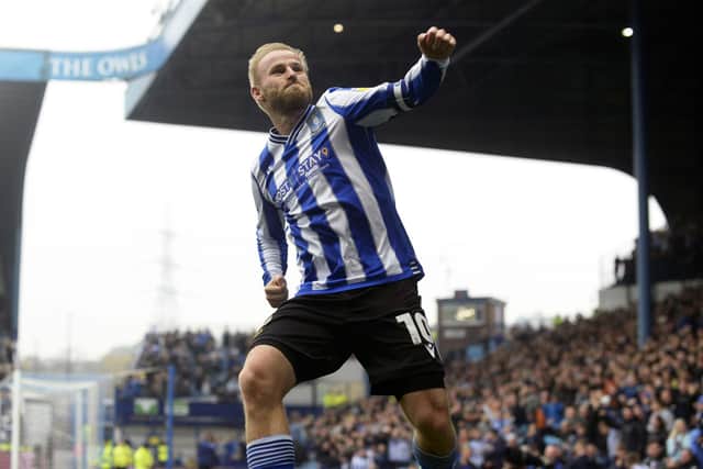 INJURY DOUBT: Sheffield Wednesday's Barry Bannan came off with a hamstring strain at Exeter City
