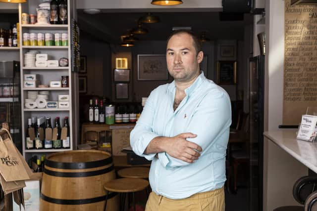 Pub owner, James Allcock, 36, is calling for VAT reduction after energy bills shot up 700% to £23k a year - despite his restaurant offering just 22-covers