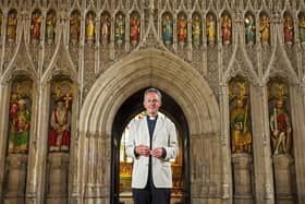 The Dean of Ripon, the Very Rev John Dobson at Ripon Cathedral.  Picture: Tony Johnson