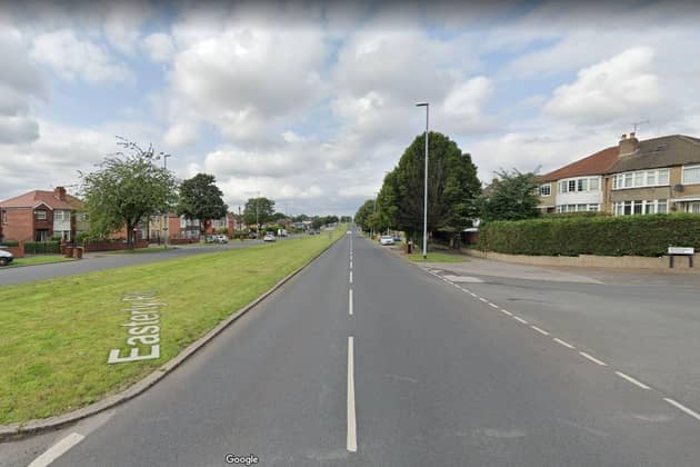 Emergency services responded to the incident on Easterly road in Oakwood last night. Picture: Google