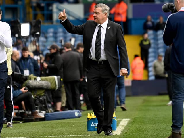 HOPING: Leeds United interim manager Sam Allardyce