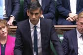 Rishi Sunak speaking during Prime Minister's Questions in the House of Commons. PIC: House of Commons/UK Parliament/PA Wire