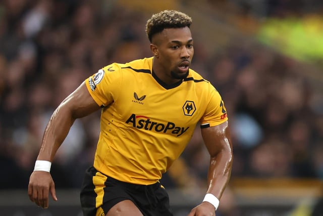 Rounding out the top five is Wolves forward Adama Traoré. The Spaniard has played 1006 minutes of Premier League football so far this season and has only netted 1 goal and delivered one assist, giving him a minutes-per-goal contribution of 503. (Picture: Nathan Stirk/Getty Images)