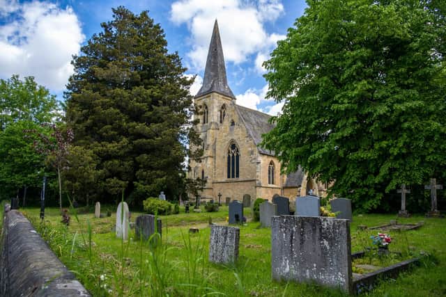 St Matthew's Cof E church in Naburn between York and Selby in North Yorkshire, photographed by Tony Johnson for The Yorkshire Post.  25th May 2023