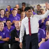 Prime Minister Rishi Sunak hosts a PM Connect event at the Currys Repair Centre. PIC: Joe Giddens/PA Wire