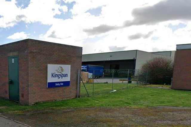 Kingspan Insulation in Sherburn in Elmet. Photo: Google.