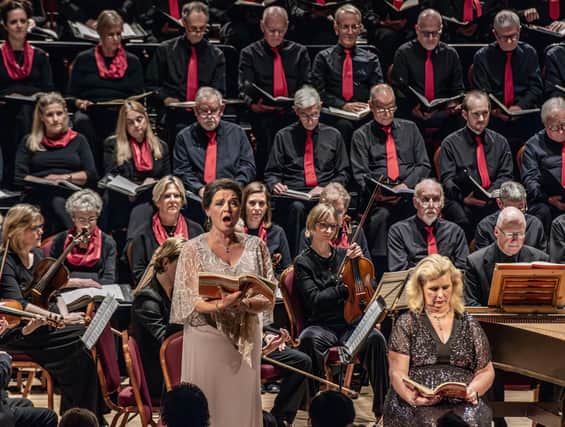 Harrogate Choral Society and the National Festival Orchestra performing Handel's Messiah. Picture: Ernesto Rogata