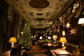 Christmas at Chatsworth House. Picture Jonathan Gawthorpe