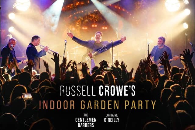 Russell Crowe's Indoor Garden Party is coming to Leeds this summer