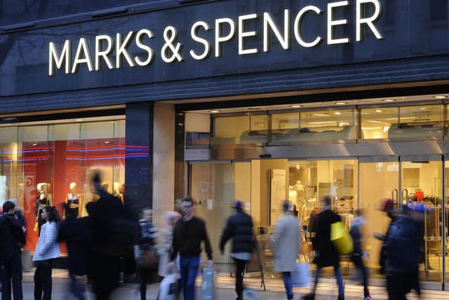 Marks and Spencer. Picture: Charlotte Ball/PA.