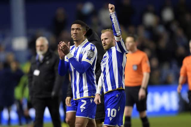KEY FIGURES: Sheffield Wednesday vice-captain Liam Palmer and captain Barry Bannan