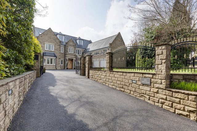 Dore Road in Dore is home to some impressive properties with equally impressive driveways.