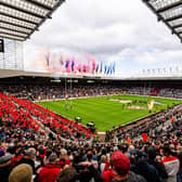 A general view of St James' Park prior to the start of the opening match of the 2021 Rugby League World Cup between England and Samoa. (Picture: Will Palmer/SWpix.com)
