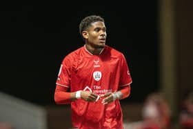 Barnsley player and Curaçao international Tyrese Noslin (Image: Tony Johnson)