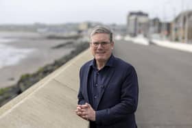Prime Minister Keir Starmer has announced Fife Council will receive £40m over the next ten years to transform two Fife neighbourhoods.  (Photo by Robert Perry/Getty Images)