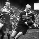 Leeds Rugby League Player Lewis Jones in his playing days. He died aged 92,