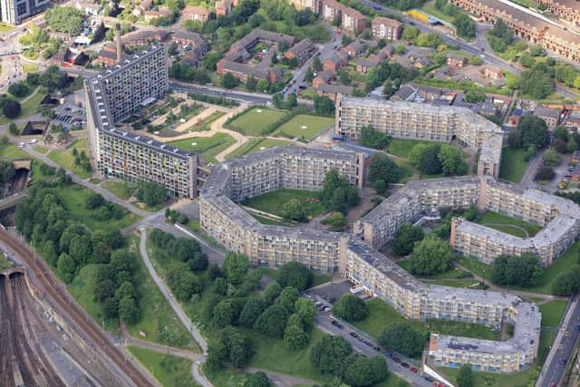Park Hill Flats in Sheffield. Picture supplied by Urban Splash.