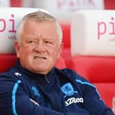 Chris Wilder, pictured in his time in charge at Middlesbrough. Picture: Getty.
