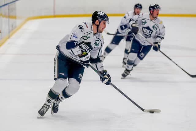 BACK BY PIOPULAR DEMAND: Import forward Emil Svec will be back for the 2023-24 NIHL National campaign with Hull Seahawks. Picture courtesy of Steve Pollitt.