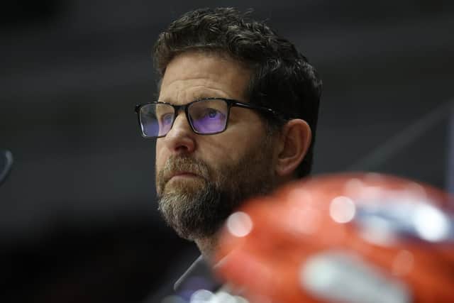 PERFECTIONIST: Sheffield Steelers' head coach, Aaron Fox. Picture: Hayley Roberts/Steelers Media.