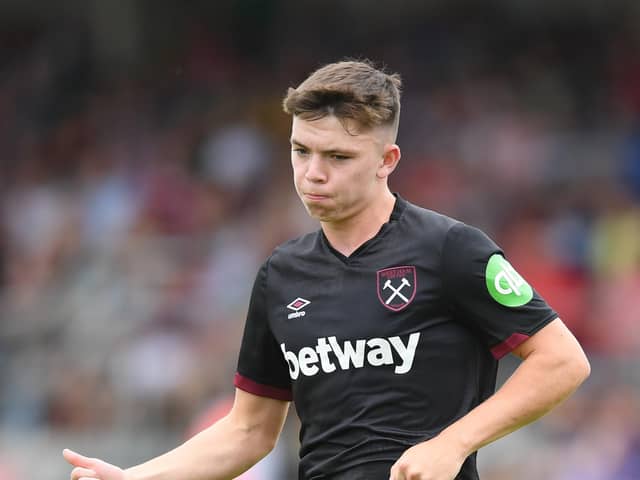 West Ham United have loaned midfielder Patrick Kelly to Doncaster Rovers. Image: Harriet Lander/Getty Images