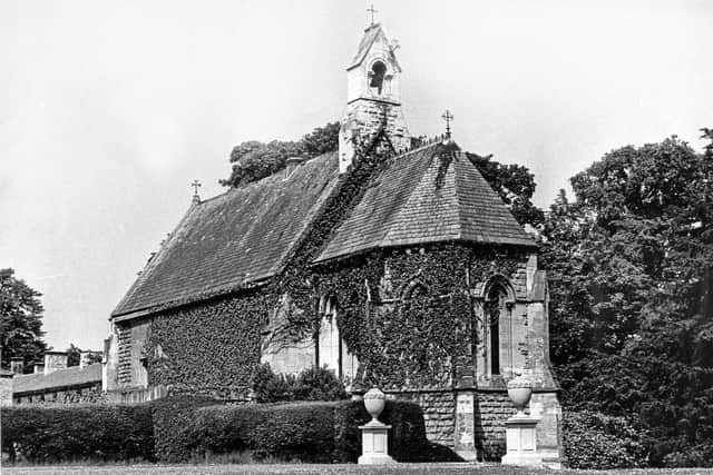 The private chapel at Sandbeck in 1975