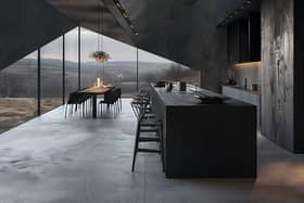 Artist impression of the interior of the proposed Dwellinghouse, in Ilkley, near Bradford.