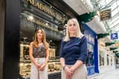 Jess Spencer, with her mother Roberta Swift directors of Aladdin's Cave, Queens Arcade, Leeds, a jewellery and antiques shop, are celebrating 45 years in business in Leeds. Picture James Hardisty.