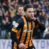 Aaron Connolly in action for Hull City last season. Picture: PA