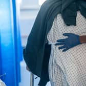 A view of staff on a NHS hospital ward. PIC: Jeff Moore/PA Wire