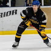 FIVE-GOAL HAUL: Mac Howlett scored five goals for Leeds Knights at the weekend, four of them coming in the 9-3 thrashing of Peterborough Phantoms on Sunday evening. Picture courtesy of Oliver Portamento