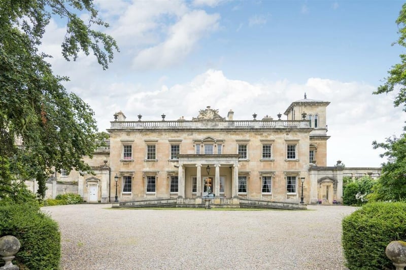 Grimston Manor forms the large central section of the Grimston Park mansion set in parkland near Tadcaster