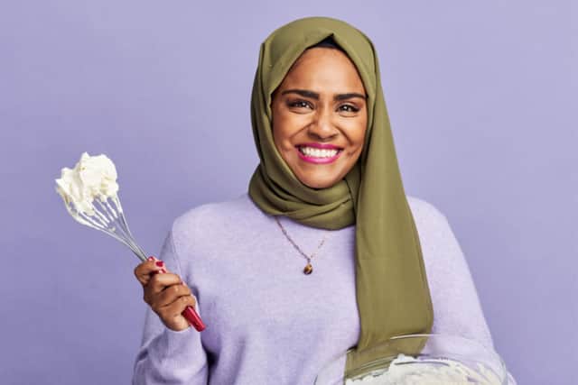 Nadiya Hussain, who used to live in Leeds, poses for her new cookbook. Picture: Chris Terry/PA.