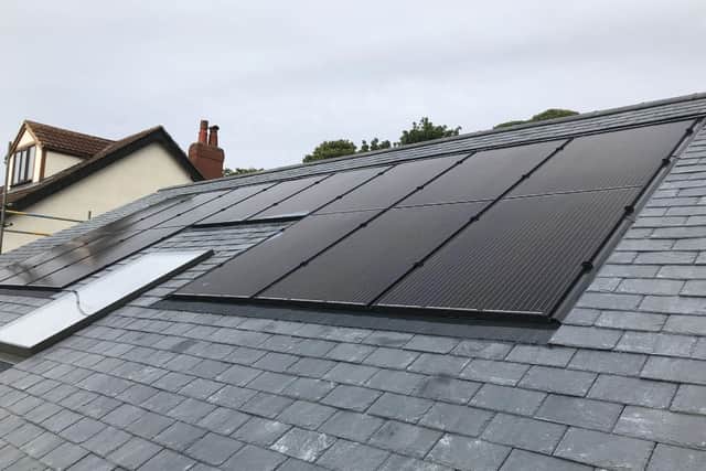The cost of installing solar panels has fallen significantly in recent years.
