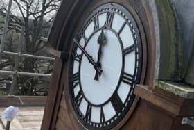 Maltby Grammar School clock