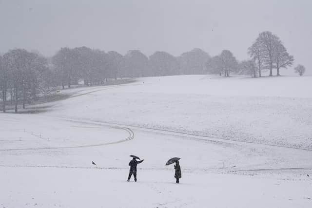 Snow is set to make way for flood warnings in Yorkshire.
