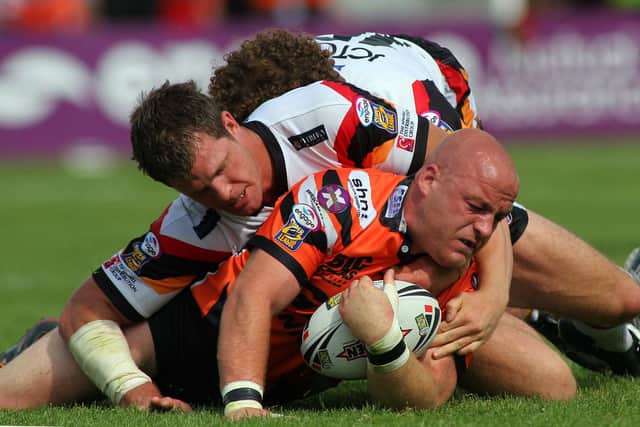 Danny Ward during his playing days with Castleford. (Photo: Ben Duffy/SWpix.com)