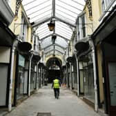 The Arcade in Dewsbury is a Grade II-listed Victorian shopping arcade. PIC: Jonathan Gawthorpe