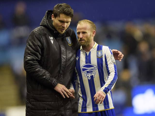 DISGUST: Sheffield Wednesday's Danny Rohl and Barry Bannan