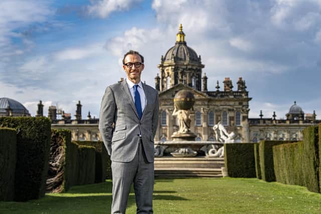 Jasper Hasell , estate chief executive at Castle Howard. Castle Howard is developing an ambitious long-term masterplan for the 9,000-acre Estate to help restore its world-famous heritage and revive neighbouring rural communities.