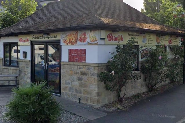 Blinok Pancake House, in Leeds, sits off Station Road and has a 4.8 Google rating and 148 reviews.
