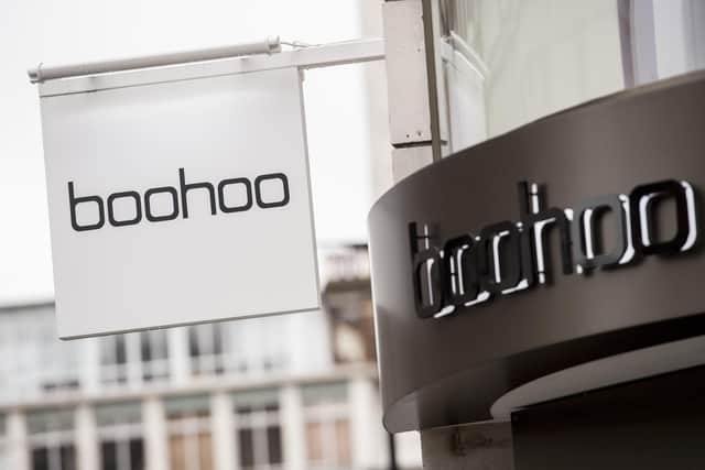 File image of a boohoo store, as the fashion business has confirmed that it saw a big drop in sales in the last four months of 2022 as its US and UK businesses suffered.