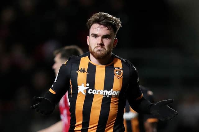 DOUBLING UP: Aaron Connolly added to Hull City's early lead
