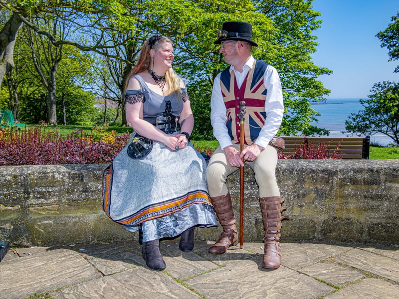 Debbie Burnham and Steve Gaunt from Scarborough